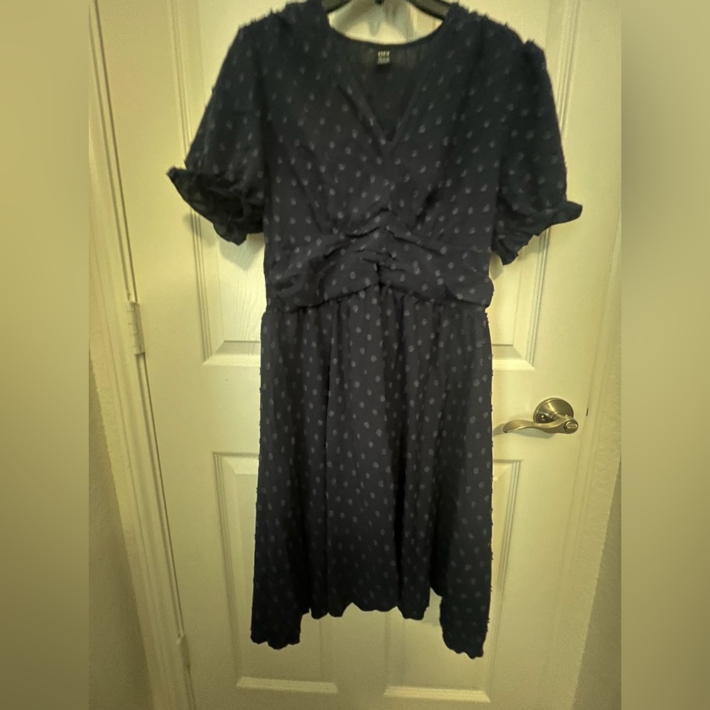 SHEIN Navy Blue Casual Dress